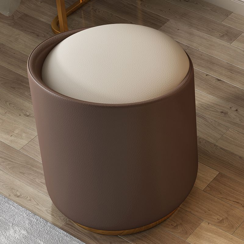 Contemporary Wooden Dressing Table 5-Drawers Makeup Vanity Desk