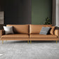 Leather Modern Sofa 33"W Square Arm Loose Back Sofa for Living Room Clearhalo 'furn' 'furn_sofas' 'Furniture' 'furniture_sofas' 'kitchen' 'kitchen_sofas' 'Living Room Furniture' 'Sofa' 'sofas' 1200x1200_aafd0a1a-3e77-4061-bad6-fdabadcb3002