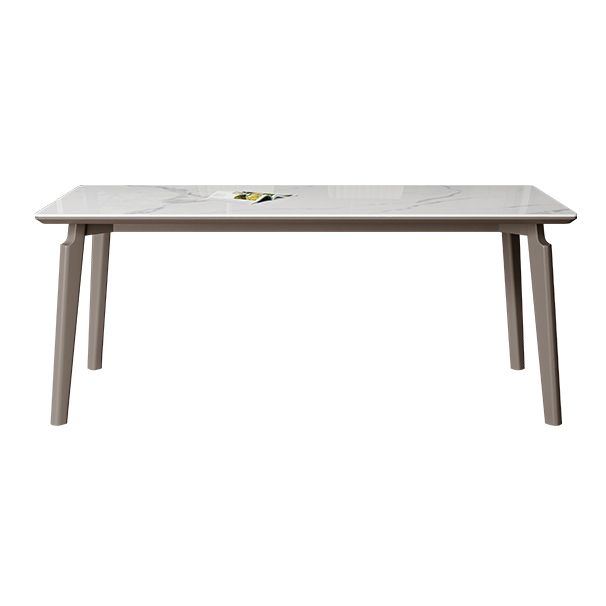 Midcentury Rectangle Dining Site Table Stone Dining Room Home Furniture Clearhalo ' dining_table' 'Dining Tables & Seating' 'Dining Tables' 'furn' 'furn_dining_table' 'Furniture' 'furniture_dining_table' 'Kitchen & Dining Furniture' 'kitchen&dining_furn' 'kitchen' 'kitchen_dining_table' 1200x1200_aaff5dd2-1fa5-4612-9261-24080f3c5ddf