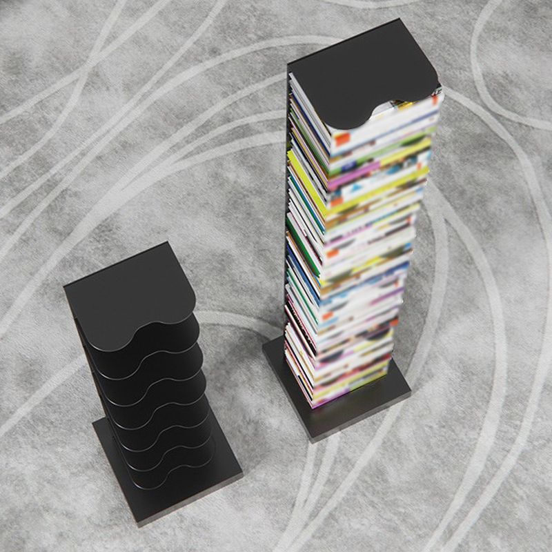 Metal Geometric Bookcase Contemporary Style Vertical Book Shelf Clearhalo 'Bookcases' 'furn' 'furn_bookcases' 'Furniture' 'furniture_bookcases' 'kitchen' 'kitchen_bookcases' 'Living Room Furniture' 'Office Furniture' 1200x1200_aaffa03f-851a-4003-992d-e04b5173e886