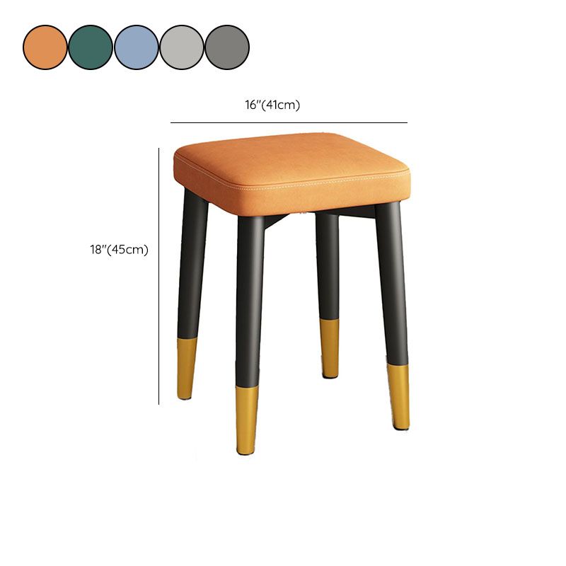 Standard standard in pelle contemporanea 4 gambe standard per soggiorno