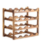 Modern Countertop Wine Bottle Holder Pine Bottle Wine Rack with Shelf Clearhalo 'furn' 'furn_wine_racks' 'Furniture' 'Kitchen & Dining Furniture' 'Wine Racks' 'wine_racks' 1200x1200_ab0aee24-8946-438d-aee6-d25d2629cd04