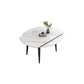 Round Dining Table White Stone Table Top with Black Metal Legs Clearhalo 'Dining Tables & Seating' 'Dining Tables' 'dining_table' 'furn' 'furn_dining_table' 'Furniture' 'Kitchen & Dining Furniture' 1200x1200_ab0c242f-4e05-489a-8607-b0e399c5fb6b