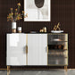 Stone contemporanee sideboard regolabili ripiani per sala da pranzo sideboard