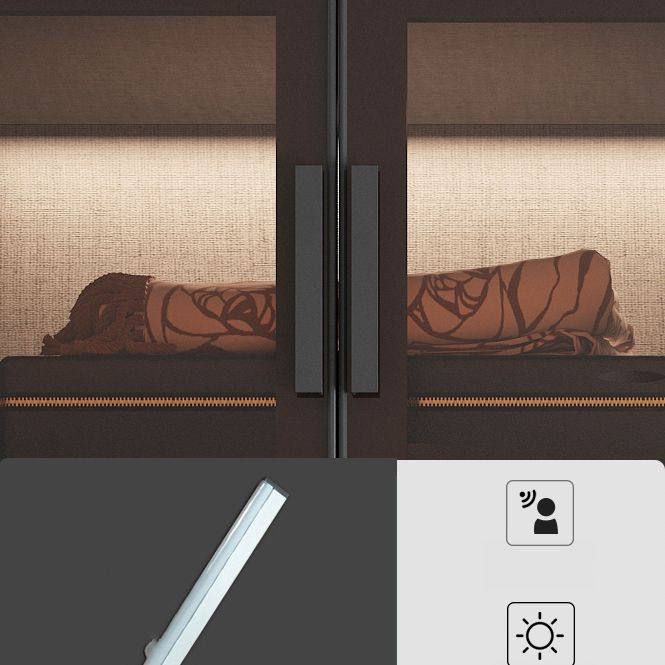 Armadio di vetro contemporaneo morbido armadio per porte chiuse per camera da letto