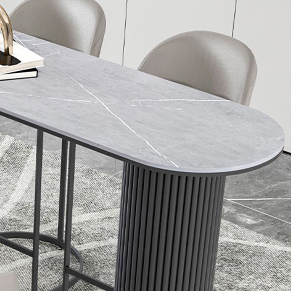 Modern 1/5 Pieces Bar Table Set Stone Counter Table with High Stools for Kitchen Clearhalo 'Bar Furniture' 'furn' 'furn_home_bar_bar_sets' 'Furniture' 'Home Bars & Bar Sets' 'home_bar_bar_sets' 'Kitchen & Dining Furniture' 1200x1200_ab13828e-cc9a-4d9d-8111-195fb9e08ff9