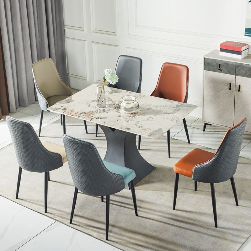 Parsons Dining Accent Chair Industrial Upholstered Dining Side Chair Clearhalo 'Dining Chairs' 'Dining Tables & Seating' 'dining_chair' 'furn' 'furn_dining_chair' 'Furniture' 'Kitchen & Dining Furniture' 1200x1200_ab140d97-cc08-422d-b144-d8289e4796d4