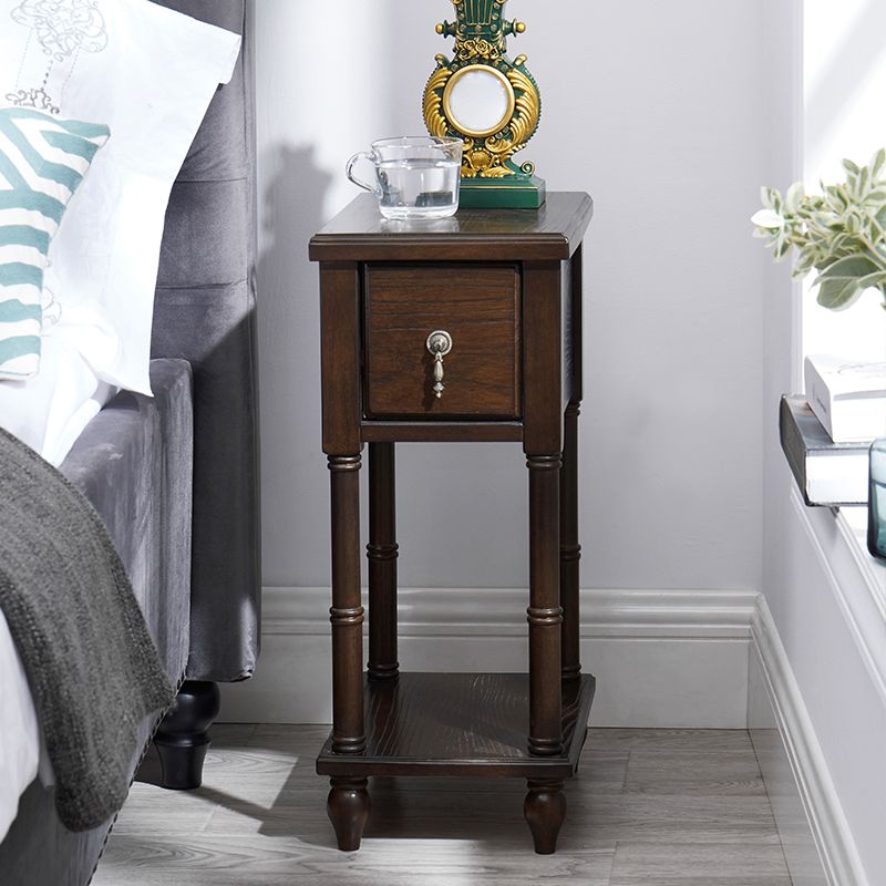 Traditional Nightstand Solid Wood Night Table for Living Room Clearhalo 'Bedroom Furniture' 'furn' 'furn_night_stand' 'Furniture' 'night_stand' 'Nightstands' 1200x1200_ab1492c1-a0a9-4bb0-91fa-6b6c0efb7ed2