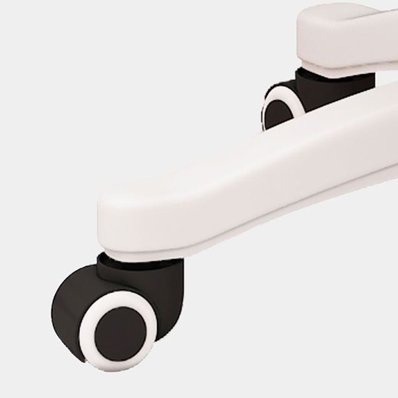 Chaise de bureau contemporaine ergonomique chaise de bureau rembourrée avec roues