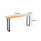 Ensemble de bar moderne 1/2/5 pièces Table de bar en bois massif avec repose-pieds tabourets de bar