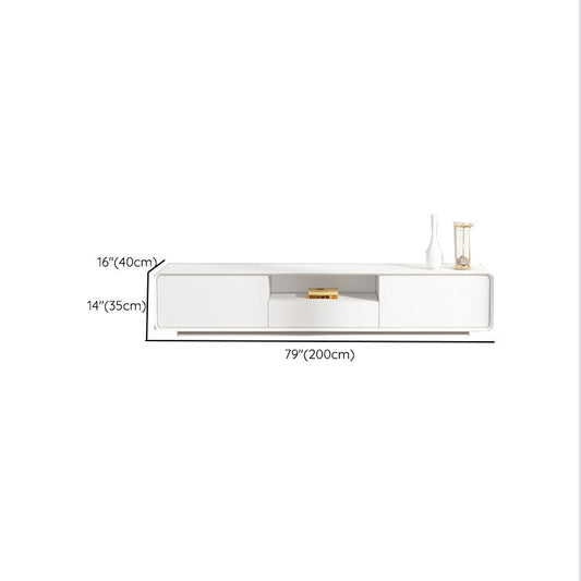 Stone TV Media Console Modern TV Media Stand for Living Room