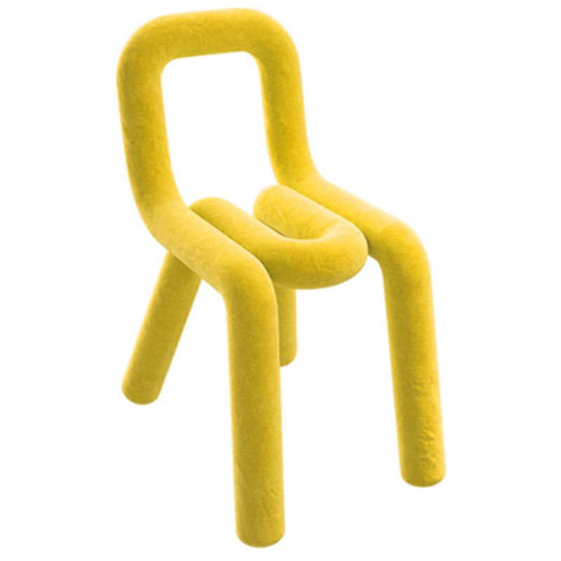 Velvet Designer Style Living Room Side Chair Colorful Open Dining Chair Clearhalo ' kitchen&dining_furn' 'Dining Chairs' 'Dining Tables & Seating' 'dining_chair' 'furn' 'furn_dining_chair' 'Furniture' 'furniture_dining_chair' 'Kitchen & Dining Furniture' 'kitchen' 1200x1200_ab1808d7-b2a9-4a1b-a8c6-f8af79ab7955