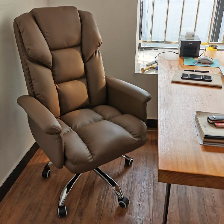 Gedekte wapenstoel Stoel Moderne verstelbare stoelhoogte Swivel stoel met wielen