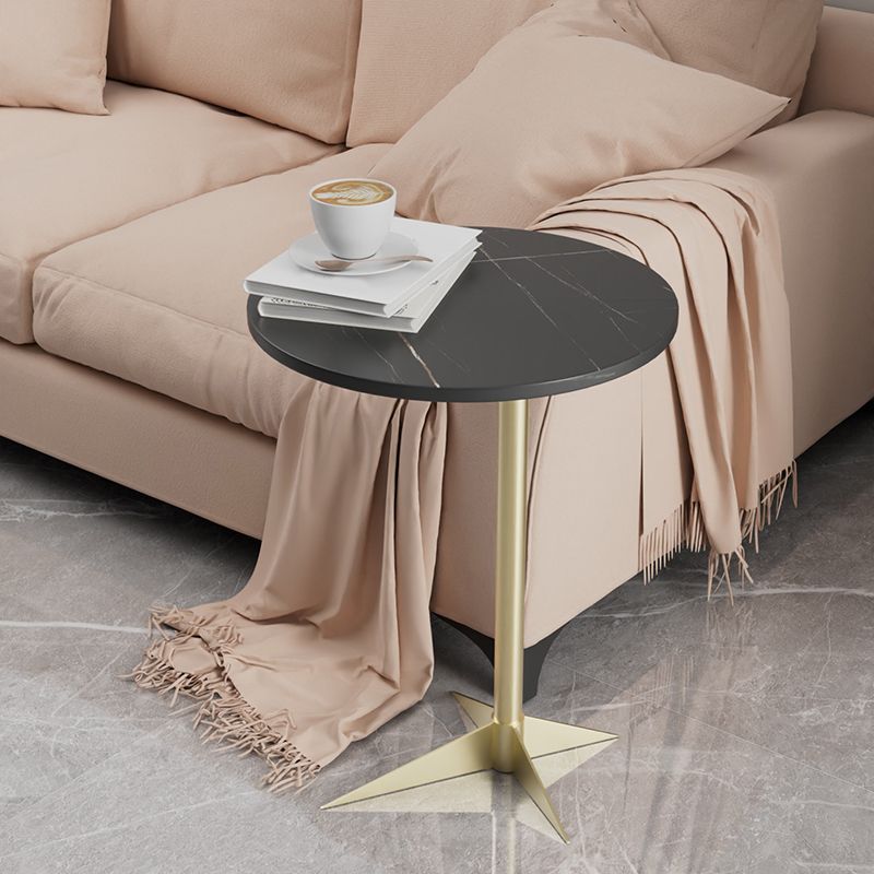 1 Shelf Accent Table Nightstand 19.68" Tall Glam Bedside Cabinet Clearhalo 'Bedroom Furniture' 'furn' 'furn_night_stand' 'Furniture' 'night_stand' 'Nightstands' 1200x1200_ab1a7c42-a2de-40ab-a7fd-ee7ed4c5b0f4