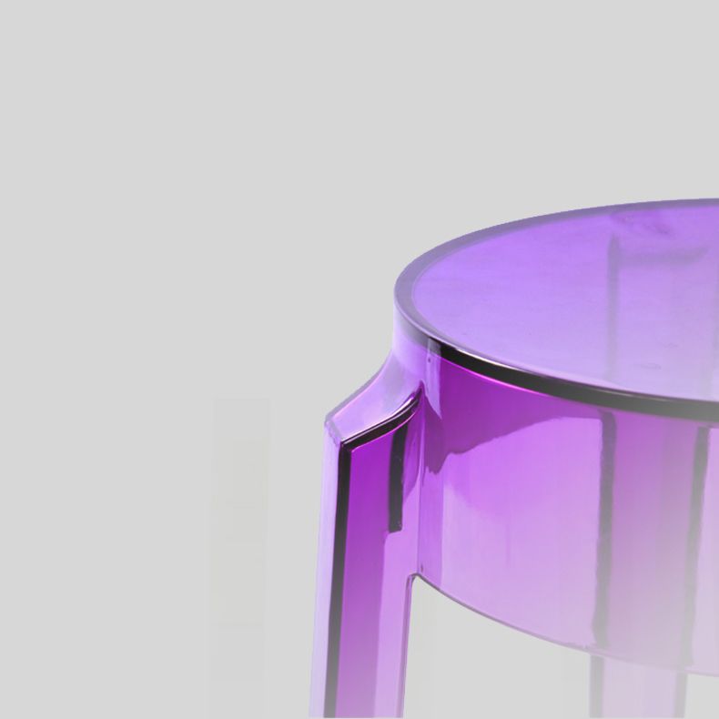Modern Armless Stackable Counter Stool Plastic Living Room Bar Stool with Plastic Seat Clearhalo 'Bar Furniture' 'Bar Stools' 'bar_stools' 'furn' 'furn_bar_stools' 'furniture_bar_stools' 'Kitchen & Dining Furniture' 'kitchen&dining_furn' 'kitchen' 'kitchen_furn' Furniture' 1200x1200_ab1bf1db-c67a-4ad3-9ec5-bfe4f5890623