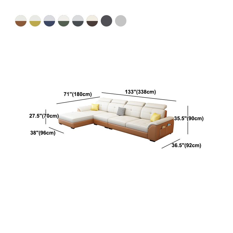Sofá de estilo nórdico látex/esponja asiento de asiento de asiento sofá de cuero de imitación