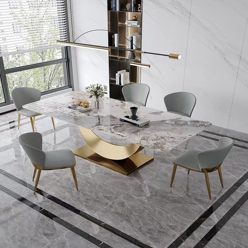 1/4/5/6/7 Pieces Dining Table Set with Sintered Stone Top Dining Chairs Set for Home Clearhalo 'Dining Room Sets' 'Dining Tables & Seating' 'dining_room_set' 'furn' 'furn_dining_room_set' 'Furniture' 'furniture_dining_room_set' 'Kitchen & Dining Furniture' 'kitchen&dining_furn' 'kitchen' 1200x1200_ab1d5077-dd04-4d8e-9d58-c3c82f73b338