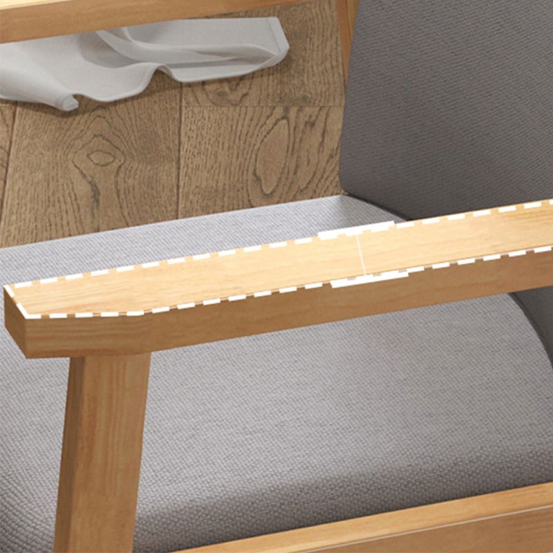 Linen Chair 22" L x 21.6" W x 32.6" H Arms Included Chair for Living Room Clearhalo 'Accent Chairs' 'accent_chairs' 'Chairs & Seating' 'furn' 'furn_accent_chairs' 'Furniture' 'Living Room Furniture' 1200x1200_ab254123-35a1-4846-8f07-3cdd63090fb1