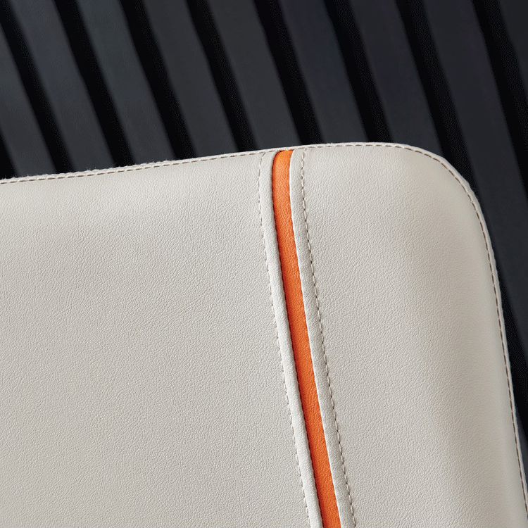 Contemporary Hotel PU Leather Side Chair Matte Finish Parsons Dining Chairs Clearhalo ' kitchen&dining_furn' 'Dining Chairs' 'Dining Tables & Seating' 'dining_chair' 'furn' 'furn_dining_chair' 'Furniture' 'furniture_dining_chair' 'Kitchen & Dining Furniture' 'kitchen' 1200x1200_ab26b947-c474-48a7-8121-4e080c9274a6