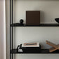 Industrial Metal Bookshelf Etagere Open Back Bookcase with Shelves
