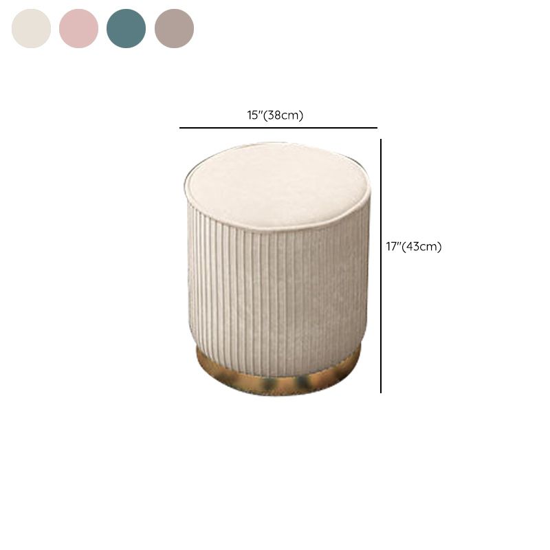 Cossero de metal de tocador glamoroso de 27 "de ancho con cajón