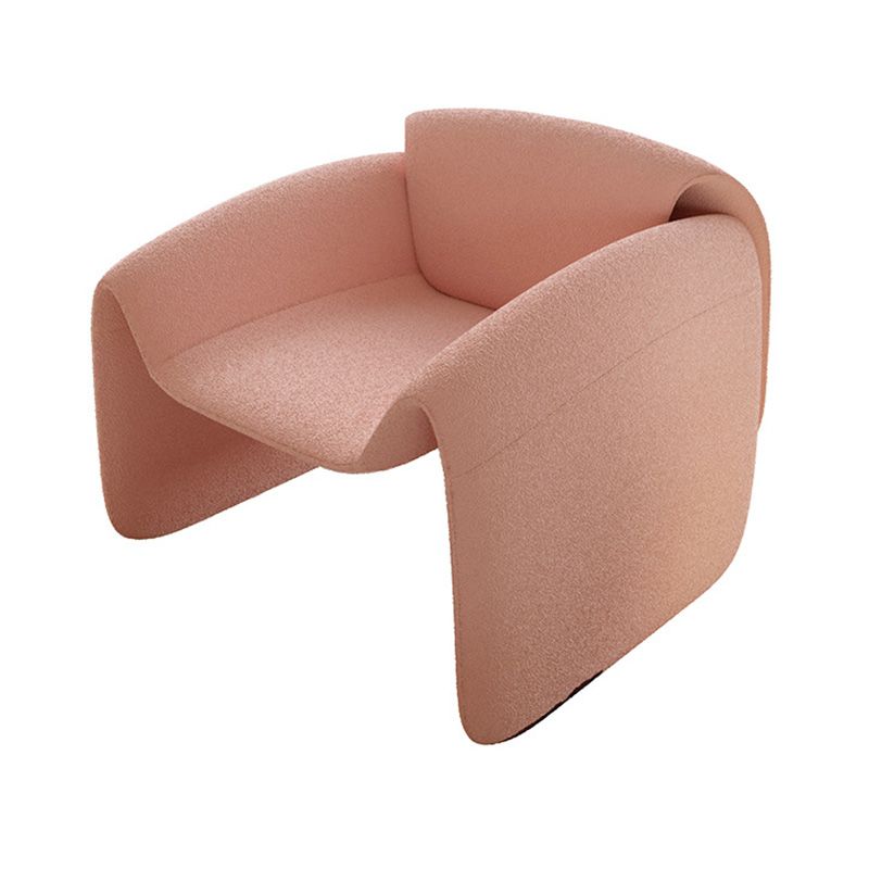 Les bras en velours inclus chaise 35 "L x 28,3" W x 24,4 "H chaise pour le salon