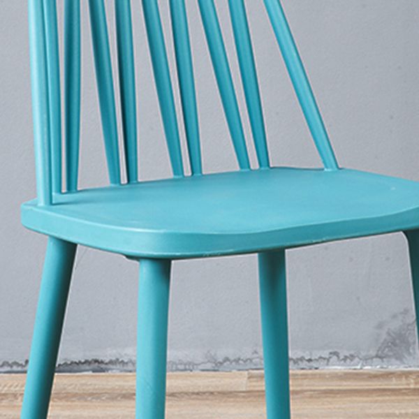 Modern Style Side Chair Plastic Windsor Back Dining Side Chair Clearhalo 'Dining Chairs' 'Dining Tables & Seating' 'dining_chair' 'furn' 'furn_dining_chair' 'Furniture' 'furniture_dining_chair' 'Kitchen & Dining Furniture' 1200x1200_ab2e0d40-9687-4e62-95d1-75e49cb0c259