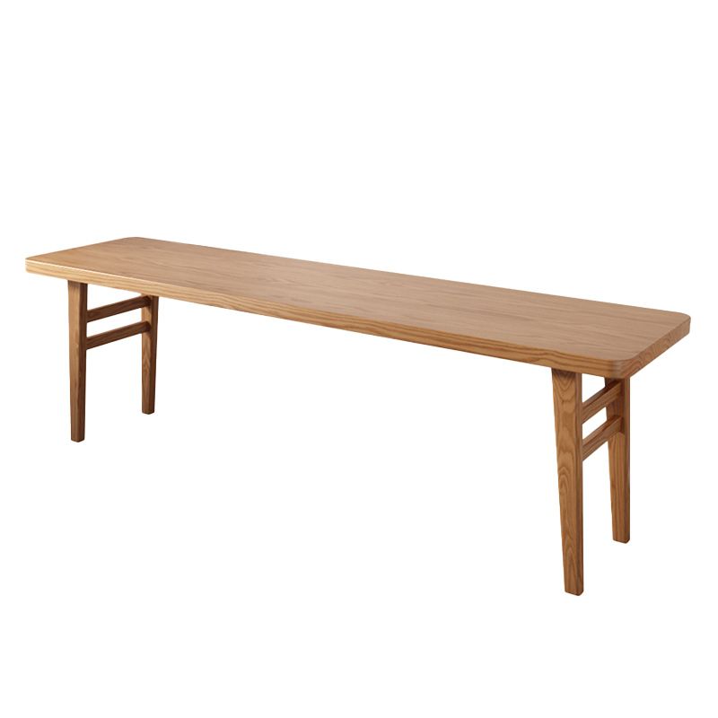 Moderner rechteckiger Schreibtisch Massivholz H-Form Office Desk