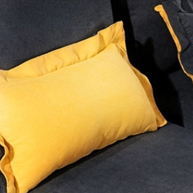 Tessuto scandinavo a 5 posti a forma di L sezionale