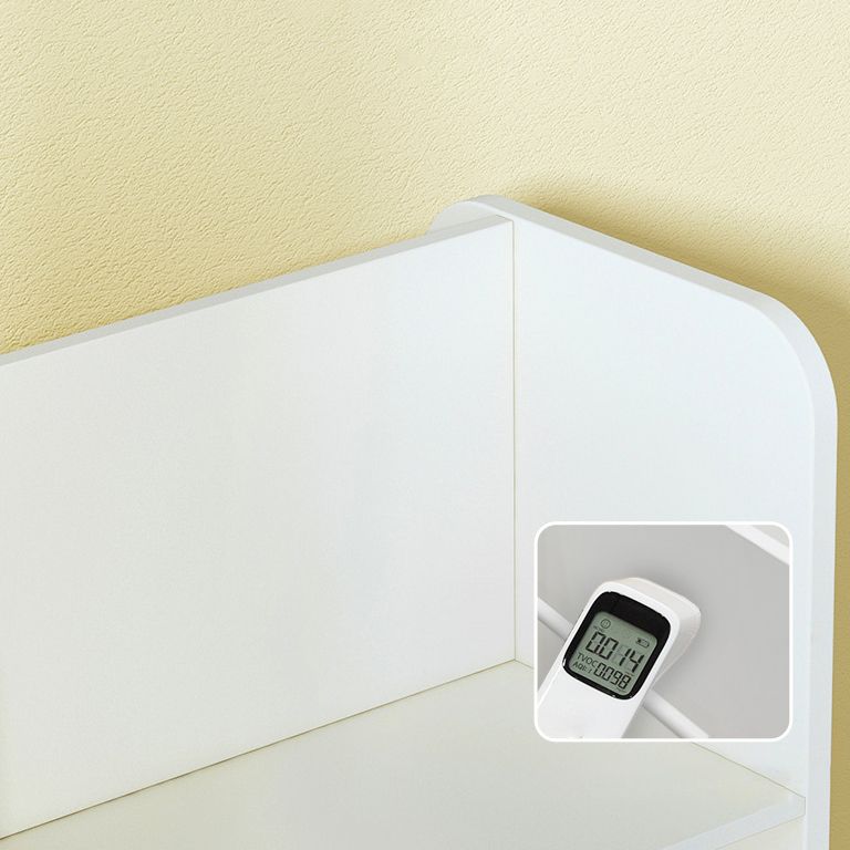 Hedendaagse stijl boekenplank Engineered houten boekenkast voor thuisstudieruimte