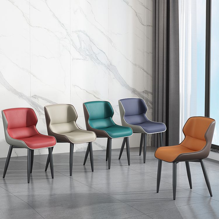 Industrial Style Metal Chair Set Kitchen Dining Room Wingback Side Chairs Clearhalo ' kitchen&dining_furn' 'Dining Chairs' 'Dining Tables & Seating' 'dining_chair' 'furn' 'furn_dining_chair' 'Furniture' 'furniture_dining_chair' 'Kitchen & Dining Furniture' 'kitchen' 1200x1200_ab32a25b-82e8-4649-a093-7df41a87118f