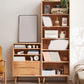 Wooden Standard Bookcase Scandinavian Closed Back Bookshelf with Shelves Clearhalo 'Bookcases' 'furn' 'furn_bookcases' 'Furniture' 'Office Furniture' 1200x1200_ab34ce91-6d17-4da2-ad83-e345a35f0746