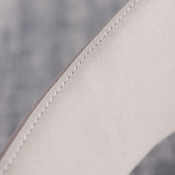 Contemporary Faux Leather Arm Chair Matte Finish Open Back Dining Chair Clearhalo ' kitchen&dining_furn' 'Dining Chairs' 'Dining Tables & Seating' 'dining_chair' 'furn' 'furn_dining_chair' 'Furniture' 'furniture_dining_chair' 'Kitchen & Dining Furniture' 'kitchen' 1200x1200_ab360aa5-2e46-44a9-a427-c93c4e6943cb