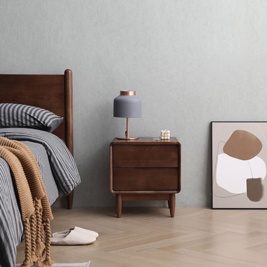 Modern Pine Bed Nightstand Drawers Included Night Table for Bedroom Clearhalo 'Bedroom Furniture' 'furn' 'furn_night_stand' 'Furniture' 'night_stand' 'Nightstands' 1200x1200_ab3d1dfe-7612-4a9d-bb4e-31826ad84f73