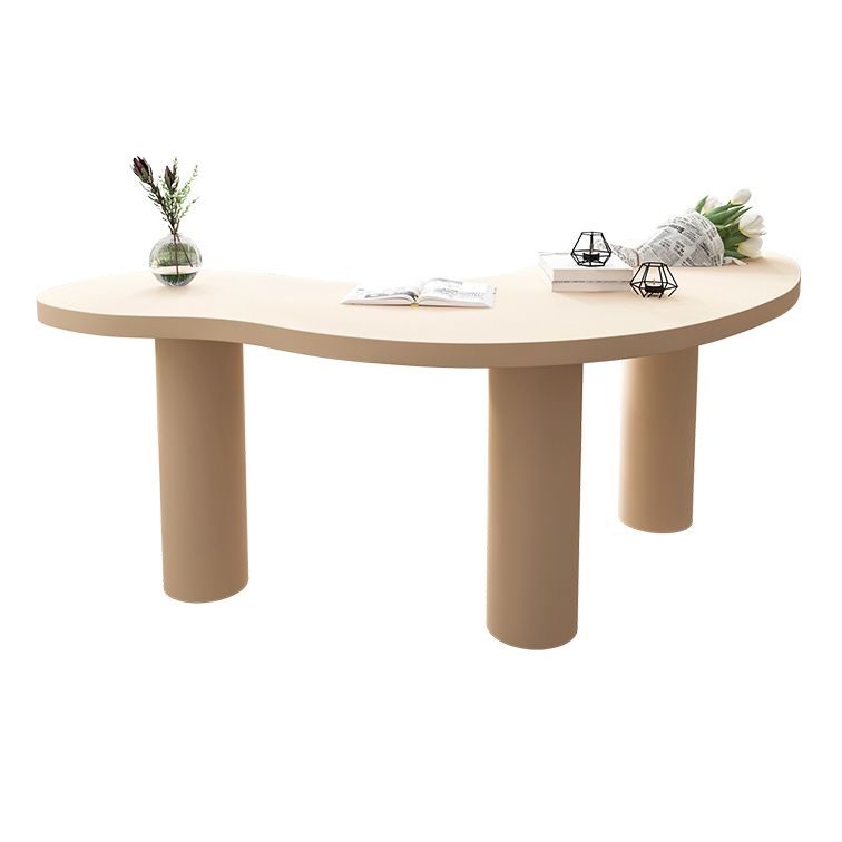 Mesa de trabajo de madera sólida de la oficina de oficina gratuita escritorio de escritura industrial