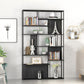 9.8" H Industrial Antique Finish Shelf Bookcase Etagere Metal Bookshelf