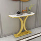 31.5 "de altura Glam Accent Tabla 1 Mesa de consola de piedra para Hall para Hall