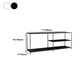 12.99 "W TV Stand Open Storage Industrial Style Console