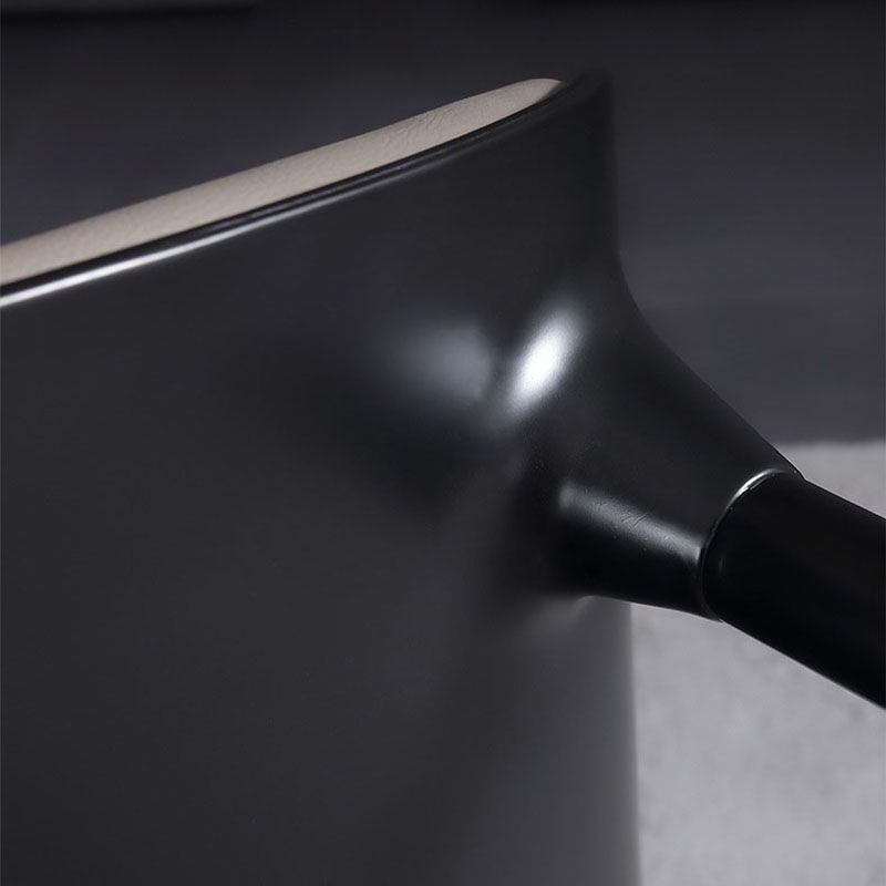 Modern Parsons Armless Chairs Leather Curved Dining and Accent Chairs Clearhalo 'Dining Chairs' 'Dining Tables & Seating' 'dining_chair' 'furn' 'furn_dining_chair' 'Furniture' 'Kitchen & Dining Furniture' 1200x1200_ab461514-1ccf-45a3-94fc-91a6d149340f