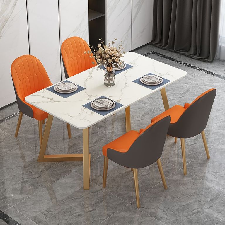 Traditional Luxury Rectangle Dining Table Double Pedestal Furniture for Indoor Clearhalo 'Dining Tables & Seating' 'Dining Tables' 'dining_table' 'furn' 'furn_dining_table' 'Furniture' 'furniture_dining_table' 'Kitchen & Dining Furniture' 'kitchen' 'kitchen_dining_table' 1200x1200_ab466593-3b11-4b29-bbd9-9965c2589618