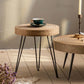 Scandinavian Solid Wood Cocktail Coffee Metal Round Coffee Table Clearhalo 'Coffee & Accent Tables' 'Coffee Tables' 'coffee_tables' 'furn' 'furn_coffee_tables' 'Furniture' 'Living Room Furniture' 1200x1200_ab4683dc-5fba-4799-a615-43242e0aabfa