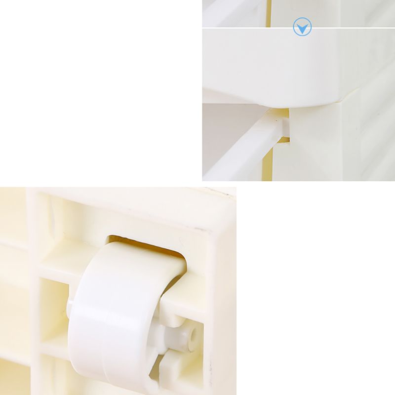 Eigentijdse lingerie borst plastic opbergkist met laden voor slaapkamer