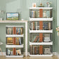 Contemporary Shelf Bookcase Folding Closed Back Plastic Bookcase Clearhalo 'Bookcases' 'furn' 'furn_bookcases' 'Furniture' 'Office Furniture' 1200x1200_ab47ed77-db10-47f7-a7b9-c504ac35c4c0