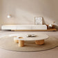 11"H Contemporary Coffee Table Solid Wood White Coffee Cocktail Table Clearhalo 'Coffee & Accent Tables' 'Coffee Tables' 'coffee_tables' 'furn' 'furn_coffee_tables' 'Furniture' 'Living Room Furniture' 1200x1200_ab4d3462-9abe-443b-a7ab-403e8ee7cea0