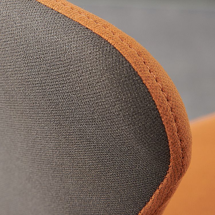 Contemporary Metal Dining Room Chairs Linen Fabric Dining Chair for Home Use Clearhalo ' kitchen&dining_furn' 'Dining Chairs' 'Dining Tables & Seating' 'dining_chair' 'furn' 'furn_dining_chair' 'Furniture' 'furniture_dining_chair' 'Kitchen & Dining Furniture' 'kitchen' 1200x1200_ab4d43fd-dd4c-42a6-9888-cea0aeff659e