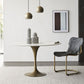 Round Tulip Base Dinette Table Traditional Luxury Dining Room Table for Home Clearhalo ' dining_table' 'Dining Tables & Seating' 'Dining Tables' 'furn' 'furn_dining_table' 'Furniture' 'furniture_dining_table' 'Kitchen & Dining Furniture' 'kitchen&dining_furn' 'kitchen' 'kitchen_dining_table' 1200x1200_ab4d8231-607a-42dc-ba58-96f1c4115985
