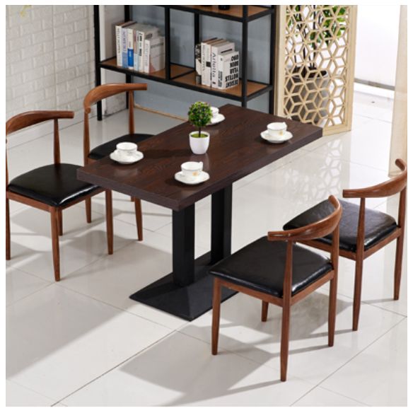 Modern 1/2/5 Pieces Dining Set Rectangle Artificial Wood Dining Table for Dining Room Clearhalo 'Dining Room Sets' 'Dining Tables & Seating' 'dining_room_set' 'furn' 'furn_dining_room_set' 'Furniture' 'furniture_dining_room_set' 'Kitchen & Dining Furniture' 'kitchen&dining_furn' 'kitchen' 1200x1200_ab4e26b7-99eb-46c6-b421-e36290495600