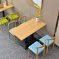 Industrial Wooden Table for Restaurant Dining Table with Pedestal Base in Black Clearhalo 'Dining Tables & Seating' 'Dining Tables' 'dining_table' 'furn' 'furn_dining_table' 'Furniture' 'furniture_dining_table' 'Kitchen & Dining Furniture' 'kitchen' 'kitchen_dining_table' 1200x1200_ab4ec071-6dd1-4f84-9097-3296bb4bc69c