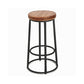 Industrial 1/2/3 Pieces Counter Height Set Rectangle Solid Wood Pub Table Set Clearhalo 'Bar Furniture' 'furn' 'furn_home_bar_bar_sets' 'Furniture' 'Home Bars & Bar Sets' 'home_bar_bar_sets' 'Kitchen & Dining Furniture' 1200x1200_ab4f122f-579c-4c7c-9e63-7b19b5d07a08