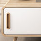 Tavolino da cocktail rettangolare Tavolino singolo moderno in legno a 4 gambe